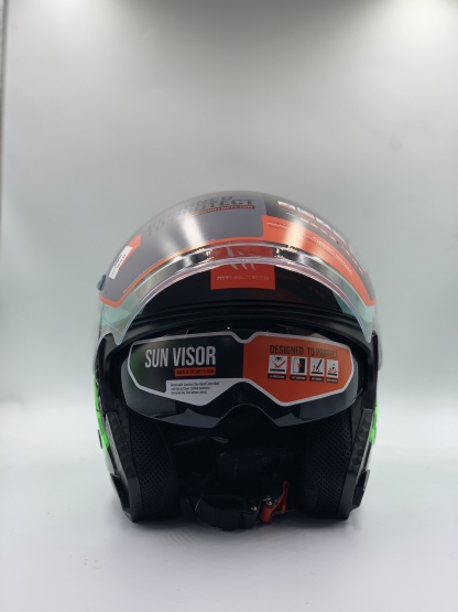 MT Helmet Thunder 3 SV Jet Crock D1 Gloss Black (ECE CERTIFIED)